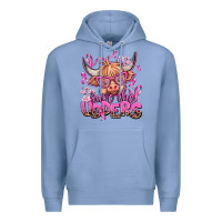 Colony Blue save the udders Premium Hoodie - AdoDesignShop