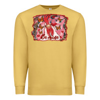 Antique Gold Be Mine Rooster Premium Sweatshirt - RanaPortraitStore