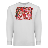 Dove Grey Be Mine Rooster Premium Sweatshirt - RanaPortraitStore