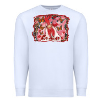 White Be Mine Rooster Premium Sweatshirt - RanaPortraitStore
