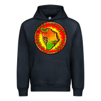 Navy juneteenth  coasters Urban Hoodie - AdoDesignShop
