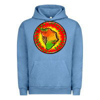 Pigment Pebble Blue juneteenth  coasters Urban Hoodie - AdoDesignShop