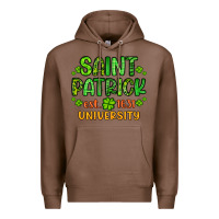 Chestnut saint patrick university Premium Hoodie - Artiststas
