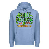 Colony Blue saint patrick university Premium Hoodie - Artiststas
