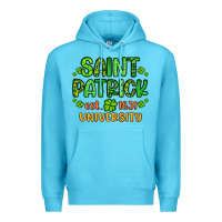 Ocean Blue saint patrick university Premium Hoodie - Artiststas