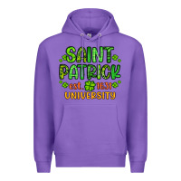 Purple saint patrick university Premium Hoodie - Artiststas