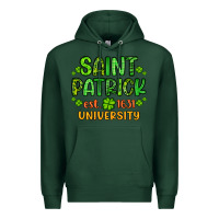 Sports Green saint patrick university Premium Hoodie - Artiststas
