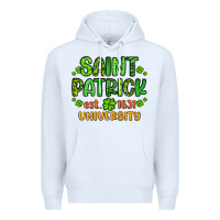 White saint patrick university Premium Hoodie - Artiststas
