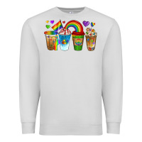 Dove Grey lgbtq coffee drinks Premium Sweatshirt - texasbilliewilder