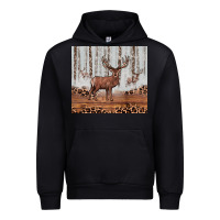Black reinder Urban Hoodie - JahusDesignShop