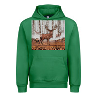Emerald reinder Urban Hoodie - JahusDesignShop