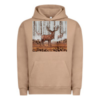 Pigment Burro reinder Urban Hoodie - JahusDesignShop