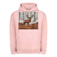 Pigment Salmon reinder Urban Hoodie - JahusDesignShop