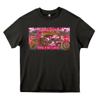 Asphalt Howdy Valentine Heavy Core Tee - CowhideDigitalArt