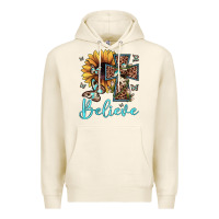 Tofu believe leopard cross sunflower butterfly Premium Hoodie - JahusDesignShop