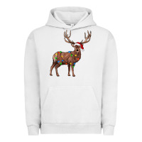 Pigment Lunar Rock reindeer Urban Hoodie - JahusDesignShop