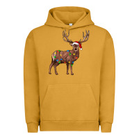 Pigment Peanut Butter reindeer Urban Hoodie - JahusDesignShop