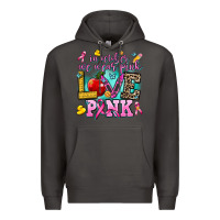 Smoke in october we wear pink love pink Premium Hoodie - AdoDesignShop