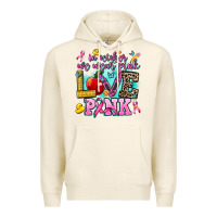 Tofu in october we wear pink love pink Premium Hoodie - AdoDesignShop