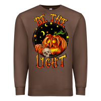 Chestnut Be the light Premium Sweatshirt - RanaPortraitStore