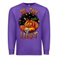 Purple Be the light Premium Sweatshirt - RanaPortraitStore