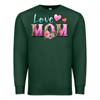 Sports Green love mom Premium Sweatshirt - Zillion Design Studio