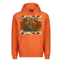 Carrot faith hope love cross Premium Hoodie - JahusDesignShop