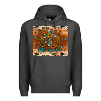 Charcoal Heather faith hope love cross Premium Hoodie - JahusDesignShop
