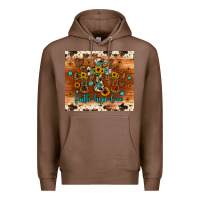 Chestnut faith hope love cross Premium Hoodie - JahusDesignShop