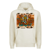 Oatmeal Heather faith hope love cross Premium Hoodie - JahusDesignShop