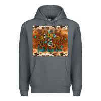 Rock faith hope love cross Premium Hoodie - JahusDesignShop