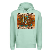 Seafoam faith hope love cross Premium Hoodie - JahusDesignShop