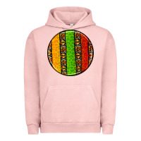 Pigment Salmon juneteenth  coasters Urban Hoodie - AdoDesignShop