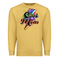 Antique Gold cool mom Premium Sweatshirt - Zillion Design Studio