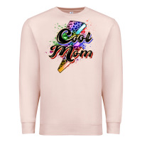 Pale Pink cool mom Premium Sweatshirt - Zillion Design Studio