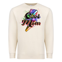 Sandshell cool mom Premium Sweatshirt - Zillion Design Studio