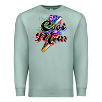 Seafoam cool mom Premium Sweatshirt - Zillion Design Studio