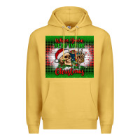 Antique Gold when you’re dead inside but it's christmas tumbler Premium Hoodie - BundleAndBundleShop