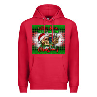 Cardinal when you’re dead inside but it's christmas tumbler Premium Hoodie - BundleAndBundleShop