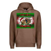 Chestnut when you’re dead inside but it's christmas tumbler Premium Hoodie - BundleAndBundleShop