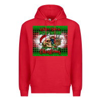 Red when you’re dead inside but it's christmas tumbler Premium Hoodie - BundleAndBundleShop