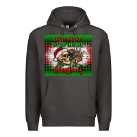 Smoke when you’re dead inside but it's christmas tumbler Premium Hoodie - BundleAndBundleShop