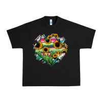 Black Chiapas State Of Mexico Map Urban Heavy Tee - RanaPortraitStore