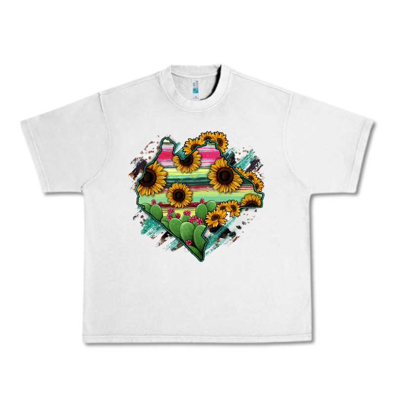 Chiapas State Of Mexico Map Urban Heavy Tee by RanaPortraitStore | Teevron