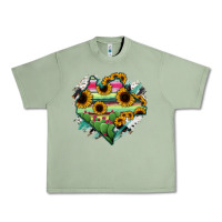 Oil Green Chiapas State Of Mexico Map Urban Heavy Tee - RanaPortraitStore