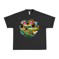 Pigment Black Chiapas State Of Mexico Map Urban Heavy Tee - RanaPortraitStore