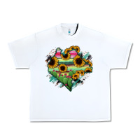 White Chiapas State Of Mexico Map Urban Heavy Tee - RanaPortraitStore