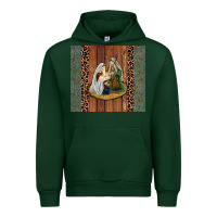 Forest Green jesus Urban Hoodie - JahusDesignShop