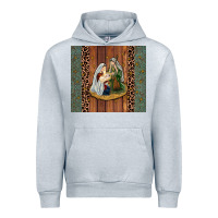 Heather Grey jesus Urban Hoodie - JahusDesignShop