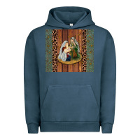 Pigment Midnight Navy jesus Urban Hoodie - JahusDesignShop